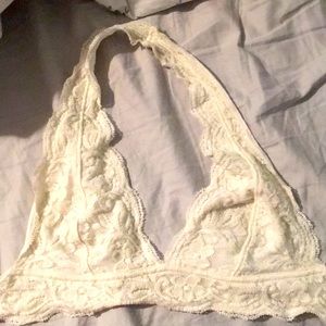 LAST CALL Urban Outfitters Lace Halter Bralette